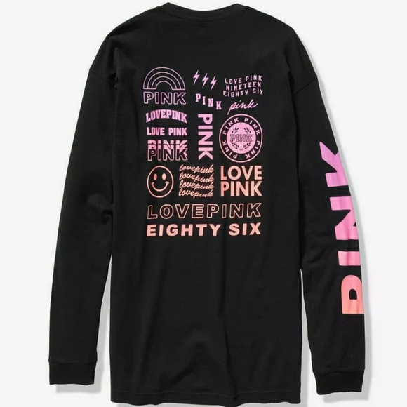 Victoria Secret Pink long sleeve tee - Picture 2 of 3